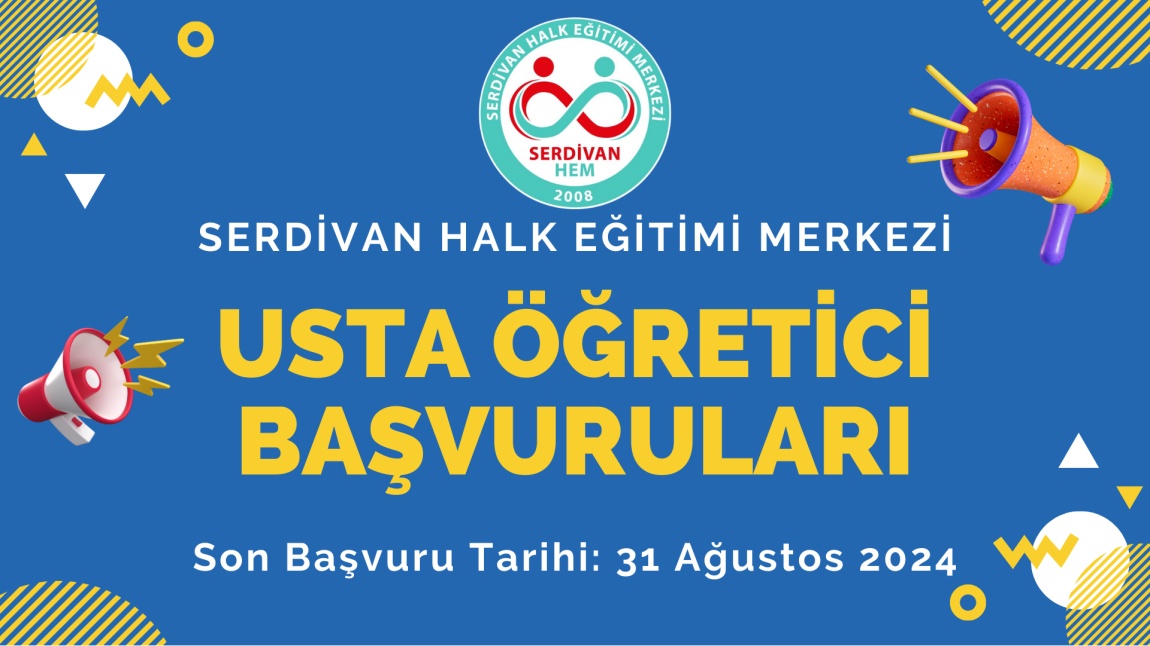 2024-2025 Usta Öğretici Başvuruları (Güncel)